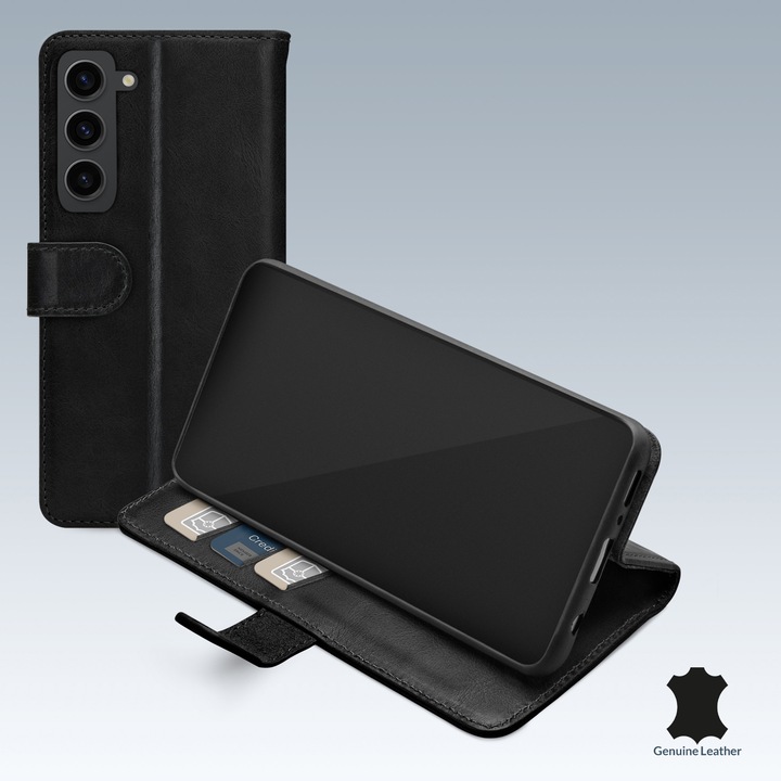 Produktbild Mobilize Portemonnaie aus Leder (Samsung Galaxy S23)