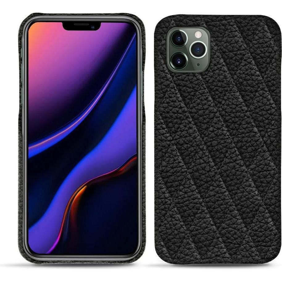 Noreve Lederschutzhülle (Apple iPhone 11 Pro), Smartphone Hülle, Schwarz