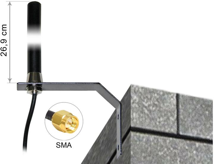 Produktbild Delock LTE-Antenne (Lora, WLAN, DECT, 3G, GSM)