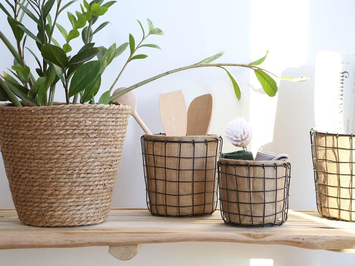 Produktbild Esmée Jute Korb (20 x 18 cm)