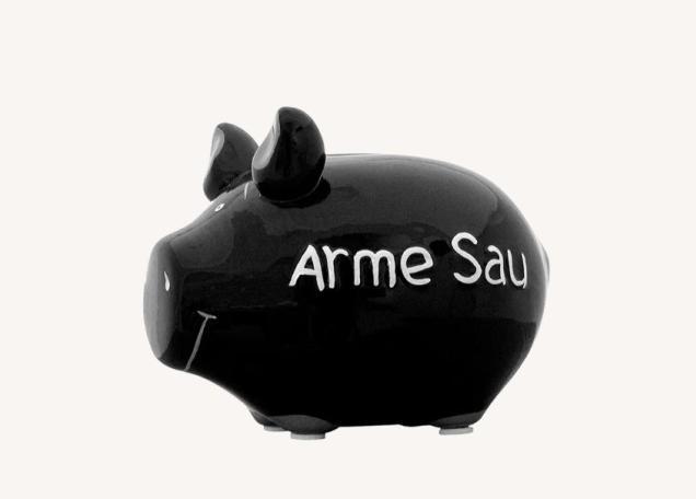Produktbild Sombo Sparschwein Arme Sau
