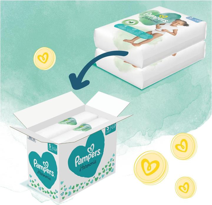 Image du produit Pampers Harmonie (Taille 5, Pack mensuel, 152 pièce(s))