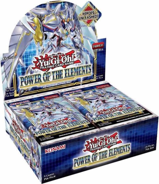 Actual product image Yu-Gi-Oh ! Power of the Elements Booster Display -EN- (English, Booster display)