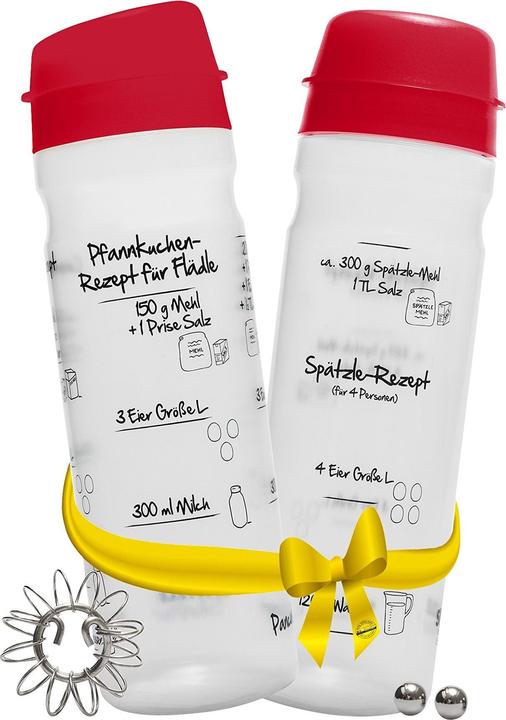 Produktbild Spätzle-Shaker Shaker-Set Duo (Flüssiges Shampoo, 875 ml)