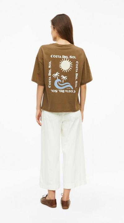 Produktbild s.Oliver Oversized Baumwoll-T-Shirt mit Print (32)