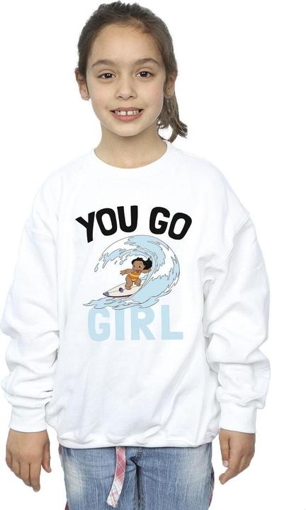 Produktbild Disney Lilo And Stitch You Go Girl Sweatshirt Mädchen (128)