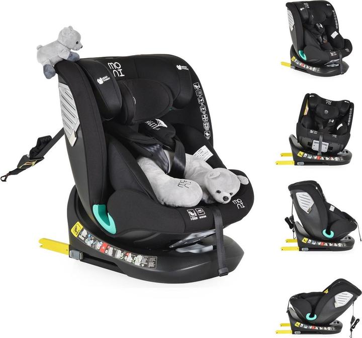 Immagine prodotto Moni Seggiolino Serengeti i-Size 40-150cm (Reboarder, Seggiolino per bambini)