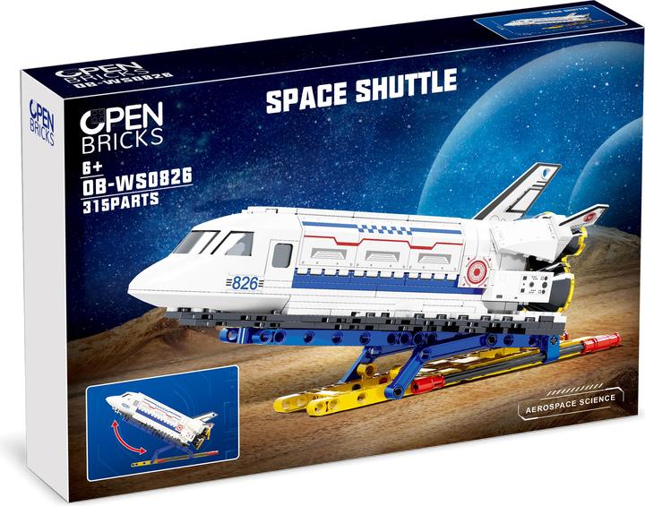 Actual product image Open Bricks OB-WS0826 Space shuttle kit