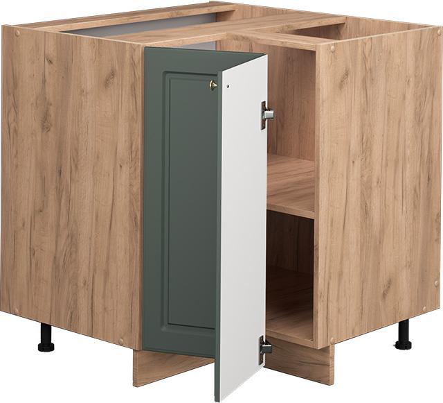 Goldkraft Eiche, Grün, Grün-Gold Landhaus, Marble-Weiss