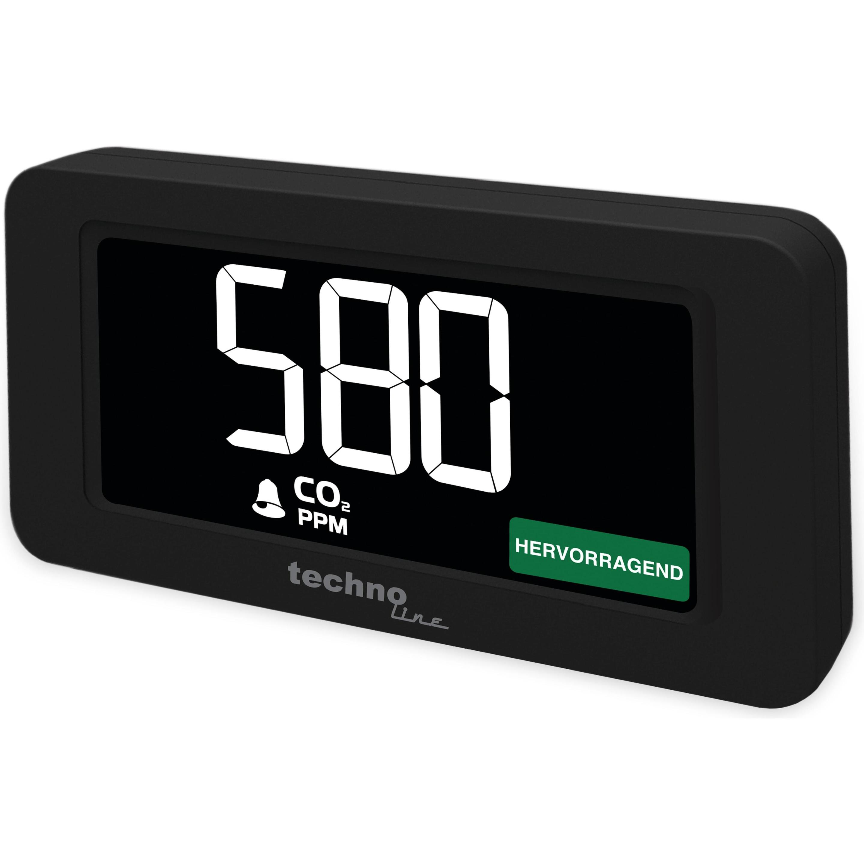 Technoline WL 1022 Schwarz, Thermometer + Hygrometer, Schwarz