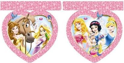 Actual product image Disney Princess Animals Flag Banner