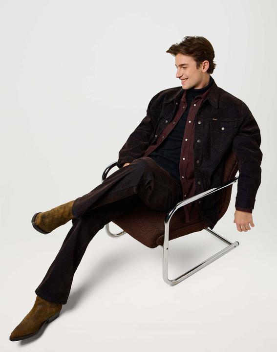 Immagine prodotto Wrangler Langarmhemd Western Cord Shirt (M)