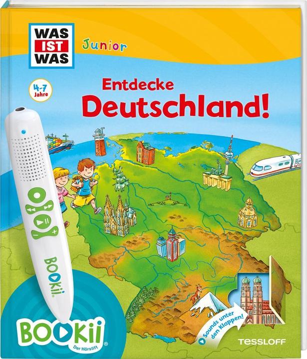 WAS IST WAS Junior Entdecke Deutschland! (German, Bärbel Oftring, Claudia Kaiser, Martin Lickleder, 2018)