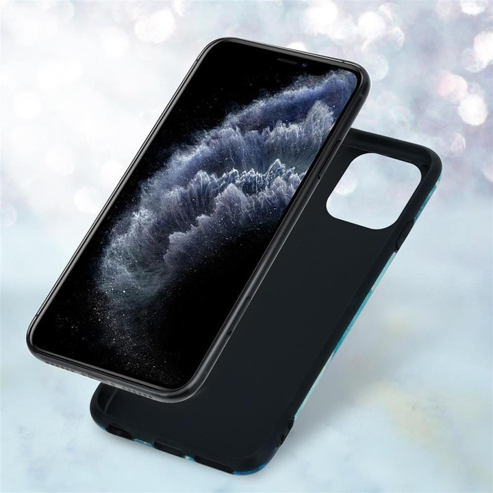 Actual product image Cadorabo IMD TPU Colorful Marble Cover (Apple iPhone 11 Pro)