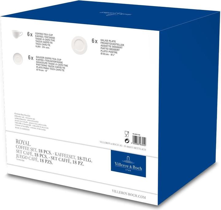 Productafbeelding Villeroy & Boch Koninklijke (18 Stuk)