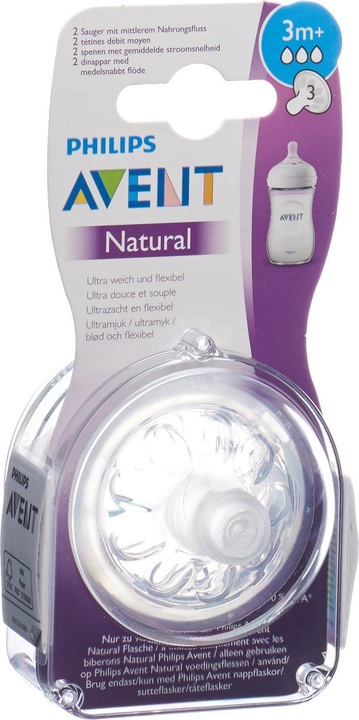 Actual product image Philips Avent Natural Sauger