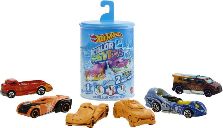 Hot Wheels Colour Reveal 2-piece range