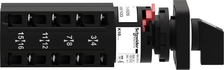 Actual product image Schneider Electric Cam switch 2-Pos 10A 4-pole