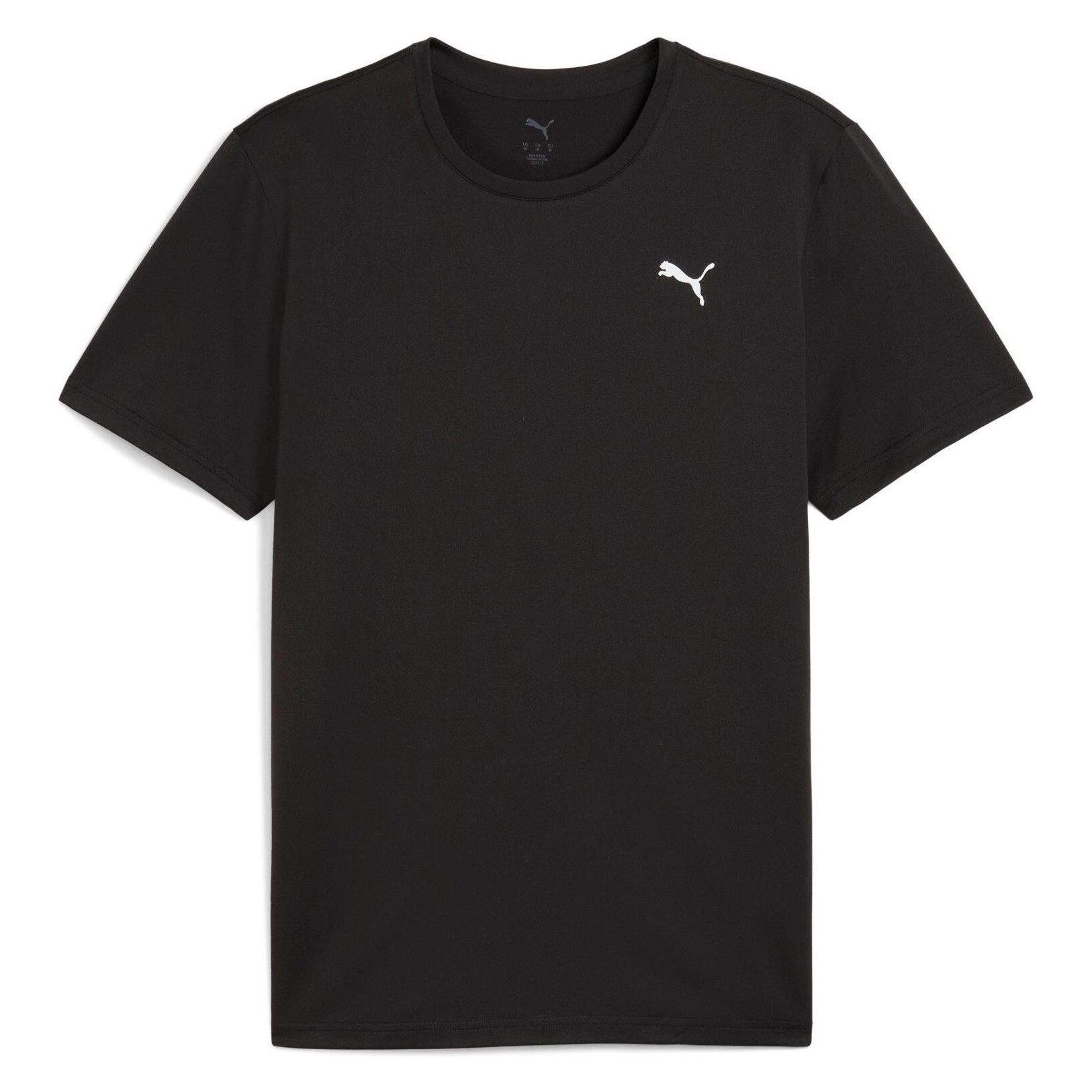Puma, Mannen, Sportief Shirt, M Tad Essentials Solid Cat Tee (Lc Kleine Kat) (Xl), Zwart, Xl