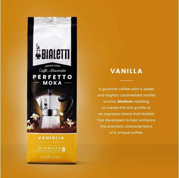 Image du produit Bialetti Perfetto Moka (Torréfaction moyenne, 250 g)