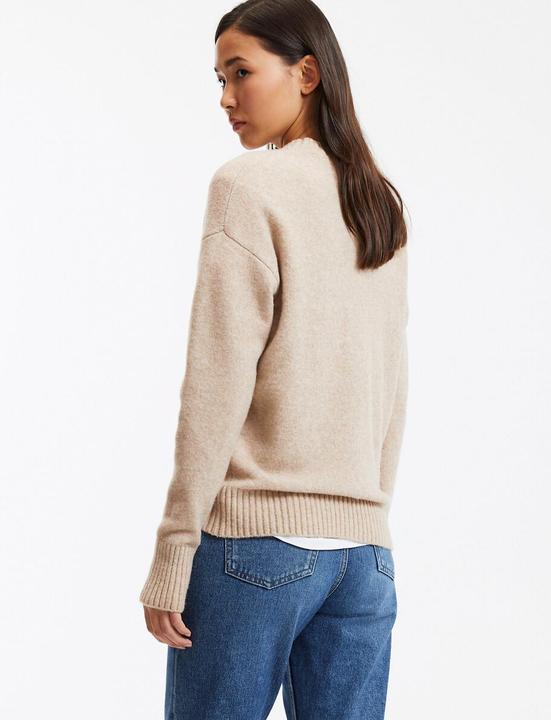 Produktbild La Redoute Collections Pullover mit rundem Ausschnitt (S)