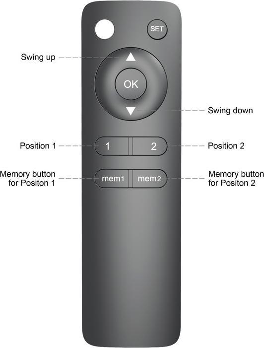 Actual product image Multibrackets Ceiling mount 32" - 70", motorized, black (Ceiling, 35 kg, 32" - 70")