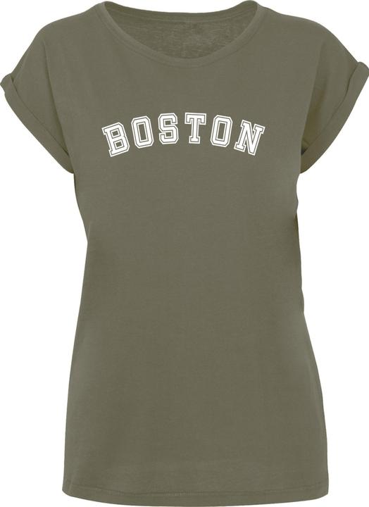 Produktbild Merchcode Ladies Boston X Extended Shoulder Tee - 112477 (XL)