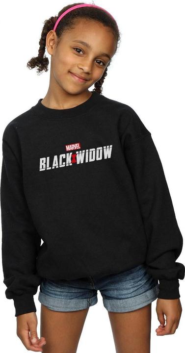 Produktbild Black Widow Movie Logo Sweatshirt Mädchen (104)