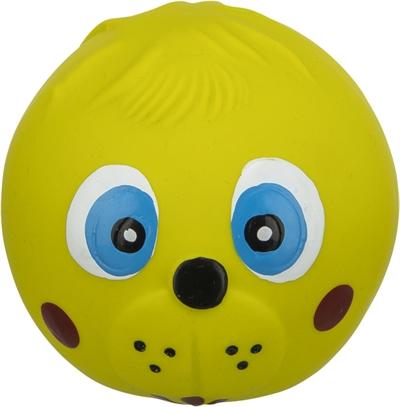 Produktbild Trixie Latex Faces D=6cm mit Quietscher (Ballspielzeug Hund)