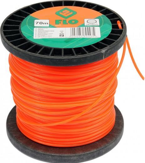 Actual product image Toya Grass Trimmer LINE 2.6MMx70M Square (Lawn mower, Garden machinery spare parts)