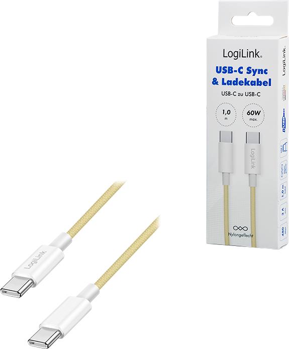 Produktbild LogiLink Prüfen (1 m, USB 2.0, 60 W)