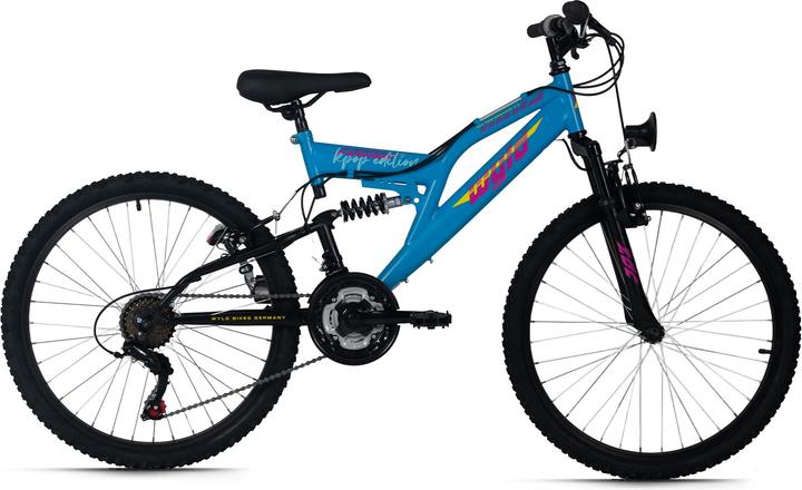Produktbild Wyld Kinder-Mountainbike Fully ATB 24" Zodiac 18 Gänge RH 38 cm (24")