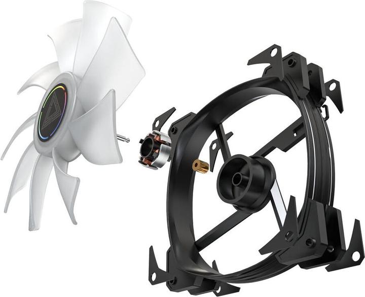 Produktbild Montech HP140 ARGB PWM Black (140 mm, 1 x)