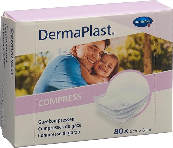 Produktbild DermaPlast Gazekompressen