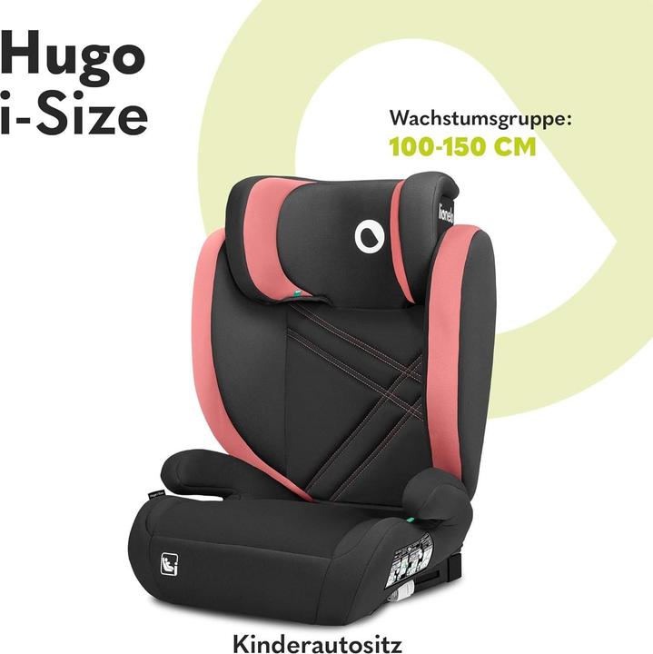 Image du produit Lionelo Hugo (Rehausseur de siège pour enfant, Siège pour enfant, Norme ECE R129/i-Size)