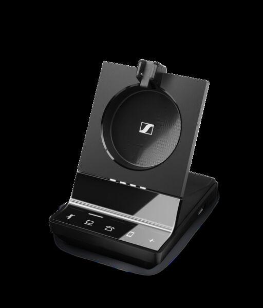 Actual product image EPOS IMPACT SDW 5036T EU/UK/AUS Wireless DECT Headset monaural with base station for phone mobile an (Cable, Wireless, USB-A, Microsoft teams)