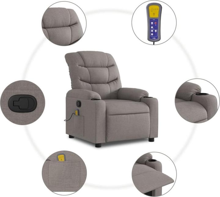 Image du produit vidaXL Massagesessel