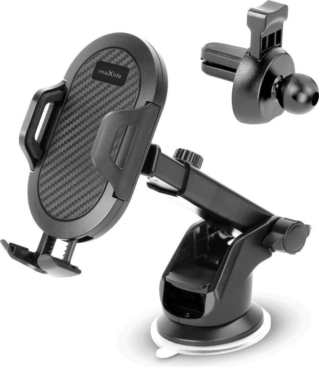 Maxlife universal car holder for windshield and air vent MXCH-17 black