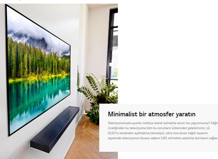 Actual product image LG OLED65WX9LA - 164 cm (65") Diagonal Class WX Series OLED TV - Smart TV - ThinQ A (65", OLED, 4K)