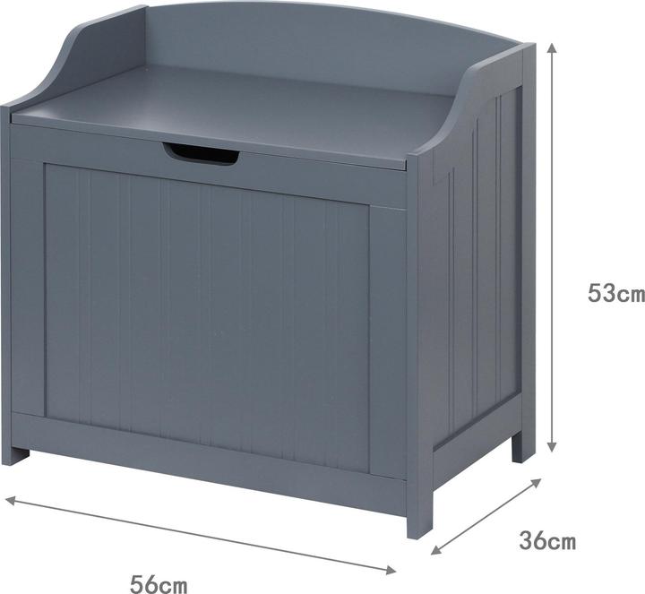 Image du produit Relaxdays Coffre à linge (80 l)