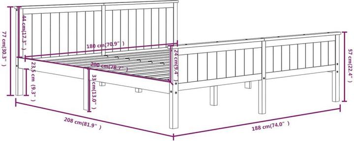 Image du produit vidaXL Ivera (180 x 200 cm)
