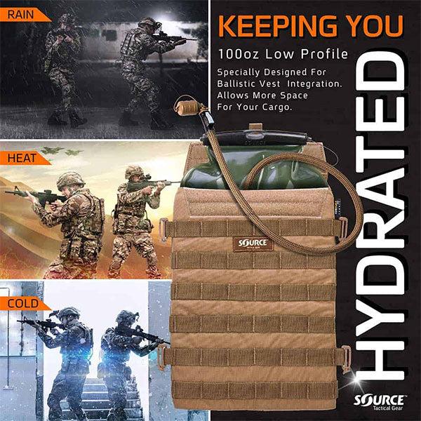 Actual product image Source Razor 3L drinking pouch