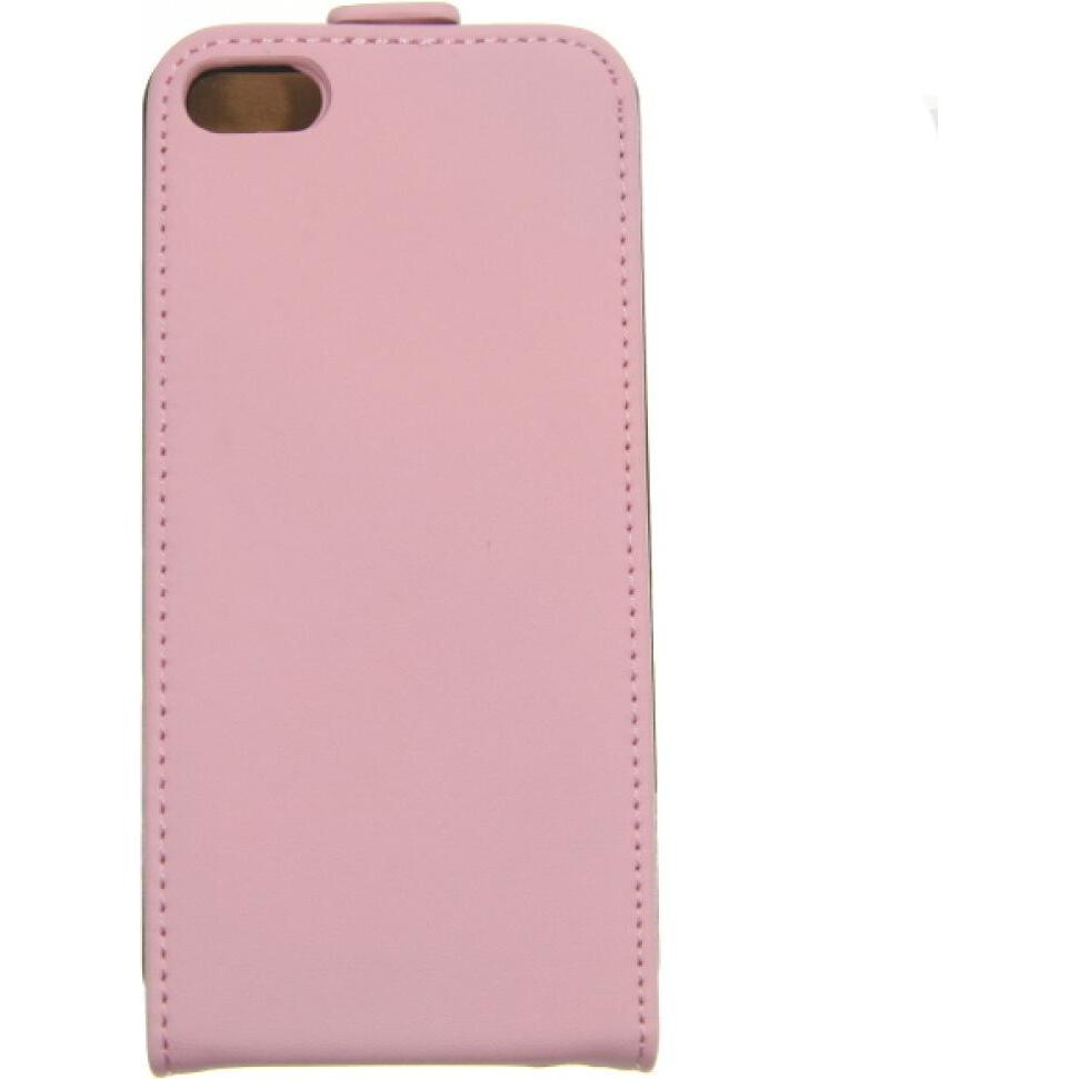 Thumbnail - OEM Slim Leder Flip Case für iPhone 5, 5SE rosa (Apple iPhone SE, Apple iPhone 5), Smartphone Hülle, Rosa