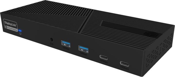 Actual product image Icy Box USB-C docking station, Dual 4K Display Dock, IB-DK2246AC (USB-C, 14 ports)