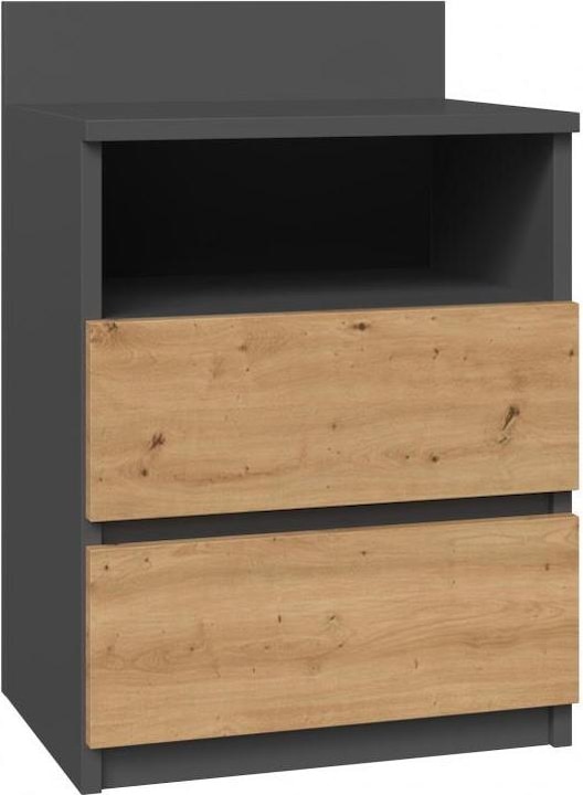 Image du produit Topeshop Table de chevet (40 x 32 x 59 cm)