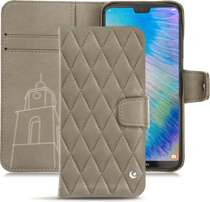 Produktbild Noreve Lederschutzhülle Wallet (Huawei P20 Lite)