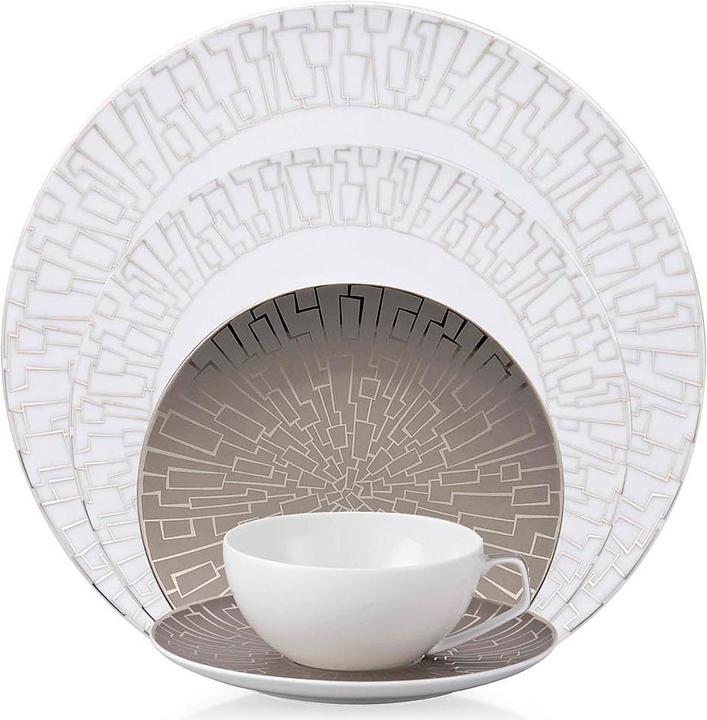 Produktbild Rosenthal Platte 38 cm - TAC Gropius Skin Platin (1 x, 38 cm)