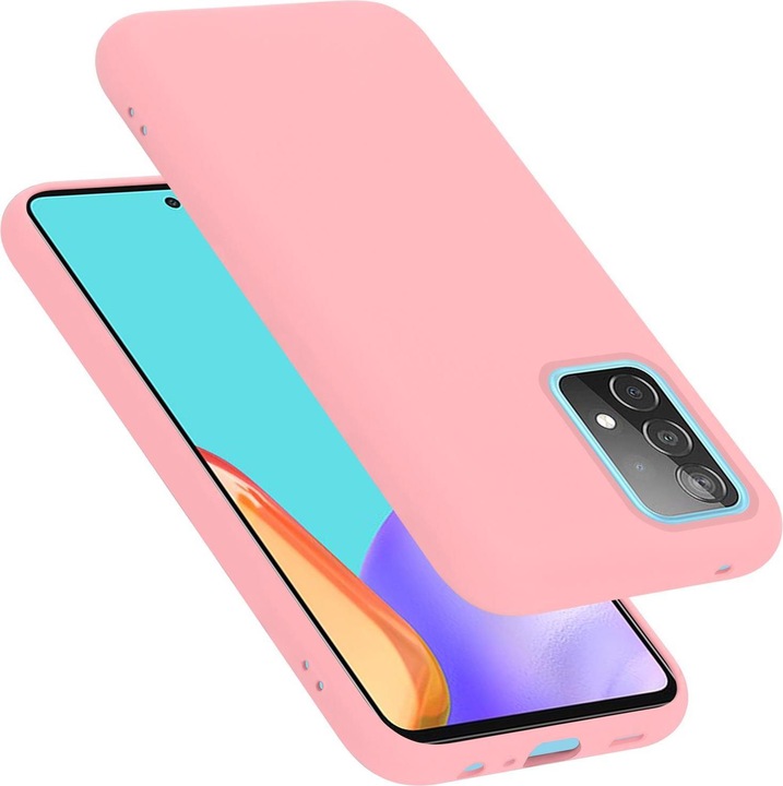 Actual product image Cadorabo TPU Liquid Silicone Case Cover (Samsung Galaxy A52 5G)