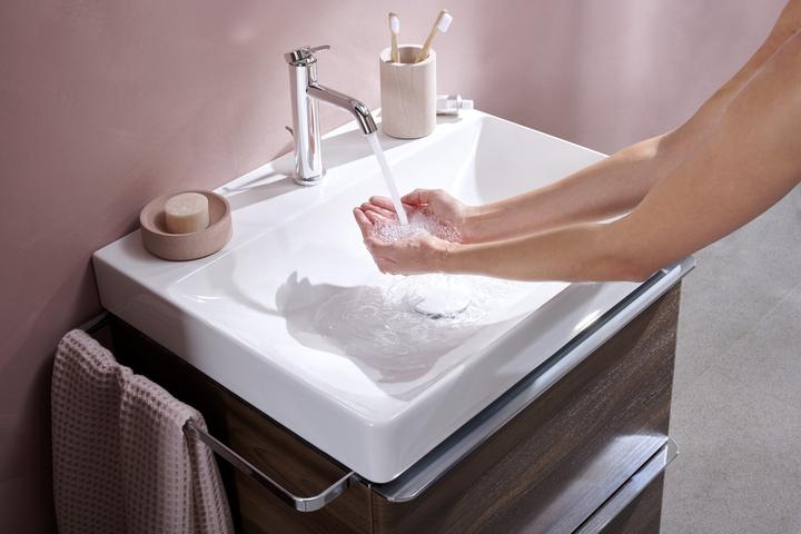 Produktbild hansgrohe Tecturis S Einhebel-Waschtischarmatur 110, Ausladung 116 mm, 73310