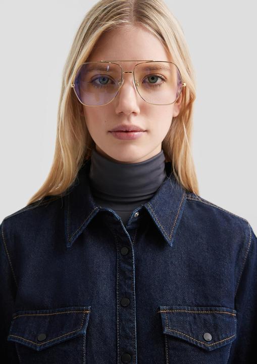 Immagine prodotto s.Oliver Bluse Taillierte Denimbluse (40)